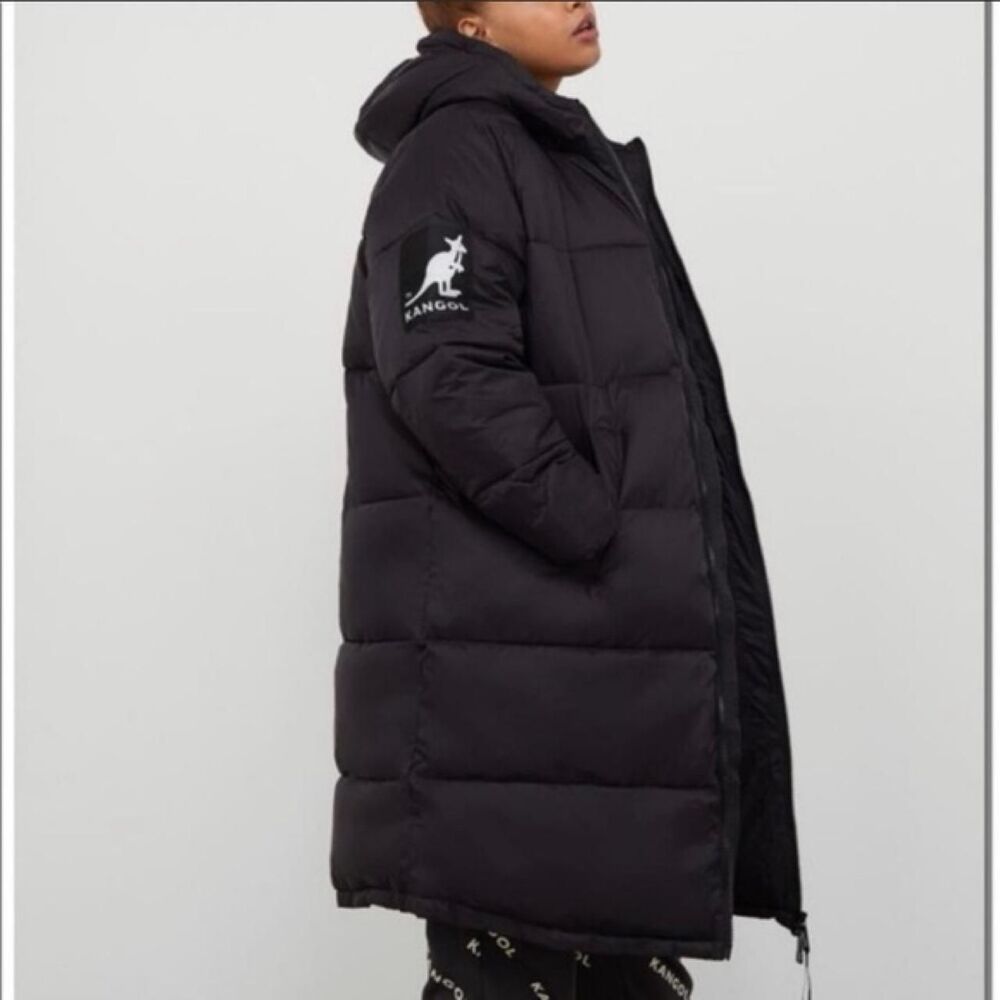 Kangol Women's Black and Brown Coat